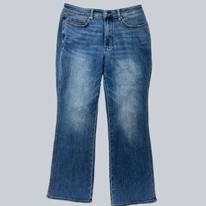 Judy Blue Womens Boot Cut Jeans Medium Wash Denim Comfortable Stretch Size 14W